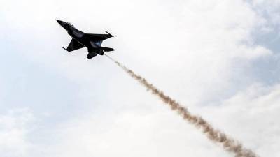 На авиабазе Южной Каролины потерпел крушение истребитель F-16