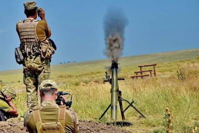 Киевские каратели не прекращают обстреливать столицу ДНР