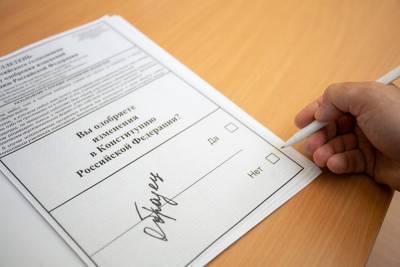 Стали известны предварительные итоги голосования по поправкам в Конституцию по ХМАО