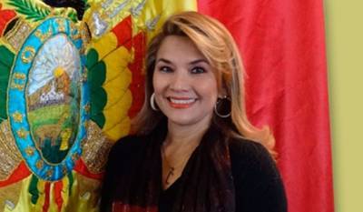 Временный президент Боливии Жанин Аньес заразилась COVID-19