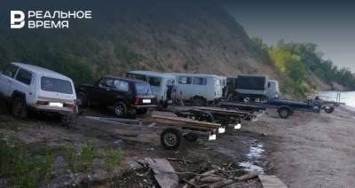 В Татарстане 12 водителей оштрафуют за нарушение водоохранного режима на Волге