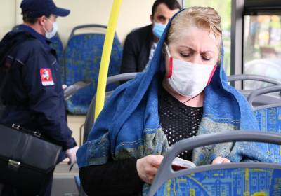 Свыше 13 тысяч медицинских масок купили пассажиры Мострансавто с начала лета