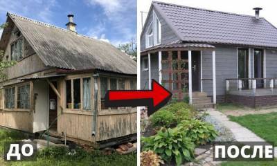 Как превратить старый дачный дом в уютное гнездышко за лето? Пошаговая инструкция