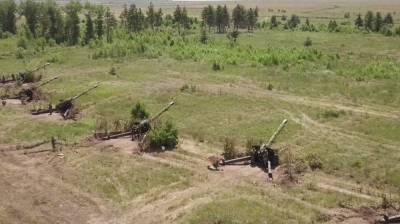 Мотострелки провели эффектные противотанковые учения под Воронежем