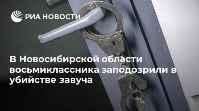 В Новосибирской области восьмиклассника заподозрили в убийстве завуча