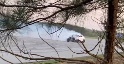 Дрифт экстремальной версии Ford Mustang Mach-E засняли на видео