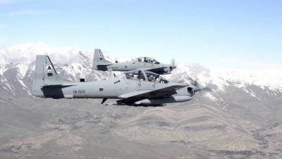Самолет ВВС Афганистана разбился в провинции Баглан