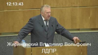 Песков призвал Жириновского подкрепить обвинения доказательствами