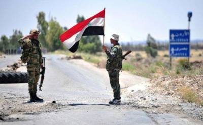 Военные сирийской армии не пропустили американских солдат на север провинции Хасака