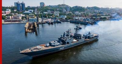 Модернизированный фрегат «Маршал Шапошников» вышел в море для испытаний - profile.ru - Владивосток