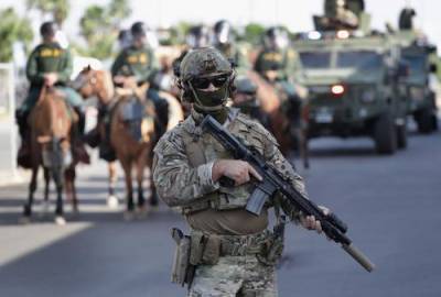 Федеральные власти США направили спецназ в Портленд - argumenti.ru - США - Портленд - Протесты