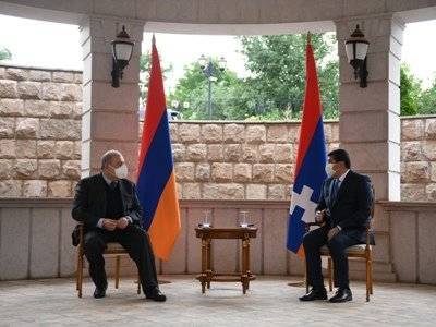 Президент Армении находится с рабочим визитом в Арцахе