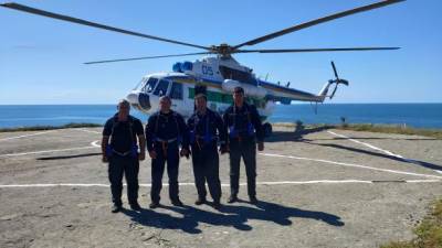 Впервые за 12 лет пограничный вертолет прилетел на остров Змеиный, - МВД