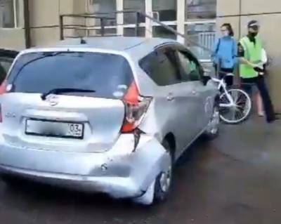 «Прямо как в GTA 5 Ulan-Ude city»: Подвыпившая автоледи «начудила» на парковке в Улан-Удэ и скрылась с места ДТП