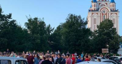 В Хабаровском крае начались митинги в поддержку арестованного Сергея Фургала