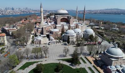 Эрдоган своим указом вернул мечеть в храм-музей Святой Софии в Стамбуле