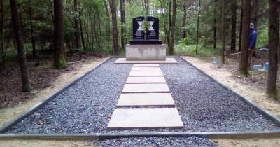 В Ровненской области завершили установку мемориалов жертвам Холокоста