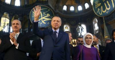 Тайип Эрдоган - Собор Святой Софии теперь официально мечеть: Эрдоган подписал указ - tsn.ua - США - Турция - Греция - Стамбул