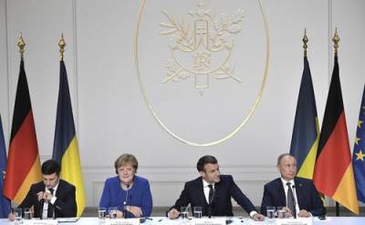 Власти Украины настаивают на проведении в ближайшие месяцы саммита «нормандской четверки»