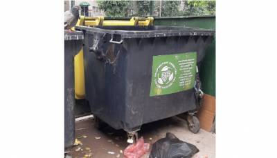 В Смоленске поджигают мусорные контейнеры