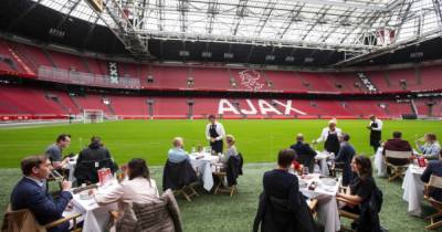Ужин возле газона: топовый клуб Европы превратил футбольную арену в ресторан