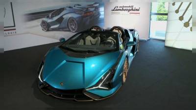 Lamborghini представила суперкар, обогнавший время