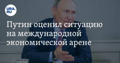 Путин оценил ситуацию на международной экономической арене