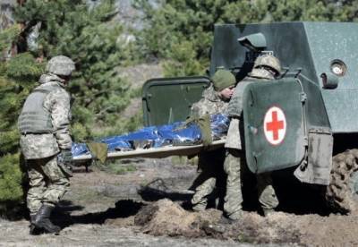 Боевики ранили двух украинских военных вблизи Новолуганского