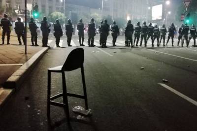 В Белграде полицией задержаны несколько десятков зачинщиков беспорядков