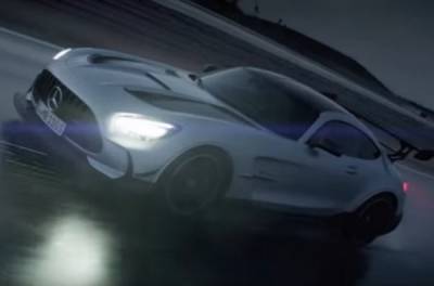 Mercedes-AMG GT Black Series засветился на видео