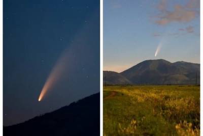 Новосибирский астофотограф снял комету C2020 F3: где найти ее на небе