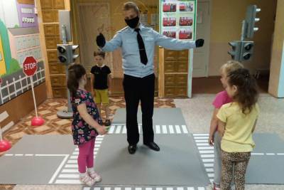 ГИБДД в Иваново занялось с дошкольниками