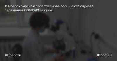 В Новосибирской области снова больше ста случаев заражения COVID-19 за сутки