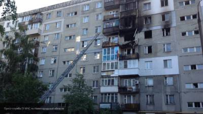 Правительство Нижнего Новгорода разместило эвакуированных жильцов дома в соседнюю школу