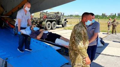 В Одессу прибыли раненые с фронта