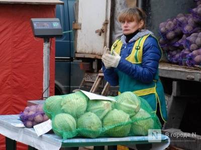 Капуста и лук подешевели в Нижегородской области