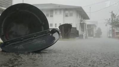 Тропический шторм «Фэй» добрался до побережья американского штата Нью-Джерси