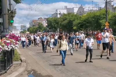 В Хабаровске устроили стихийный митинг за Фургала