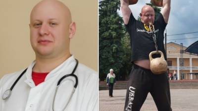 Самый сильный педиатр мира: легендарный украинский силач Тягнизуб будет работать в больнице на Львовщине