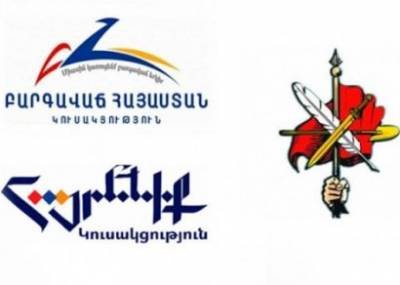 Заявление: Ответственность за этот провал несут исполнительная власть и правящее большинство НС Армении