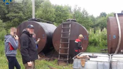 На Франковщине оперативниками СБУ блокирована нелегальная добыча нефти из государственной скважины