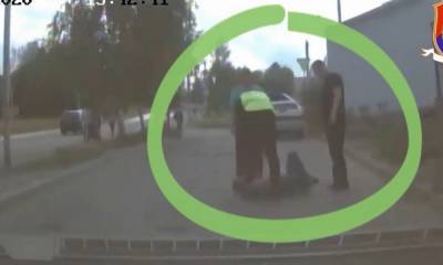 Полицейские Петрозаводска опубликовали видео погони за водителем-наркоманом