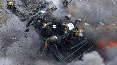 ЛНР: Трое украинских военных погибли, подорвавшись на «своей» мине.