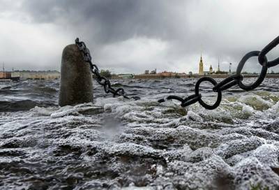 Из-за сильного ветра в Петербурге закрыли дамбу