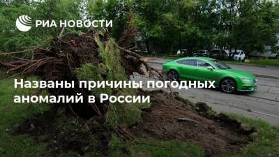 Названы причины погодных аномалий в России