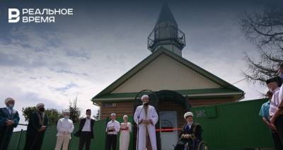 В Татарстане открыли новую мечеть взамен сгоревшей во время самоизоляции