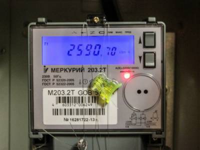 Жителей России в пандемию освободили от расходов на электросчетчики