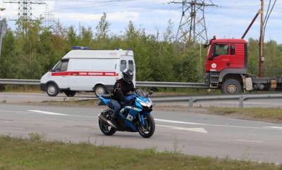 В Нефтеюганске в трех ДТП пострадали мотоциклисты. Одному ампутировали ногу