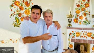 Саакашвили выложил фотографию с сильно постаревшим Ющенко