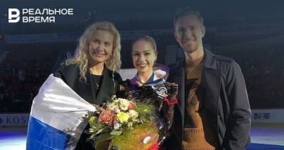 Загитова поздравила Тутберидзе с победой на премии ISU Skating Awards